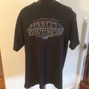 XL HARLEY DAVIDSON T SHIRT CRETE ILL.